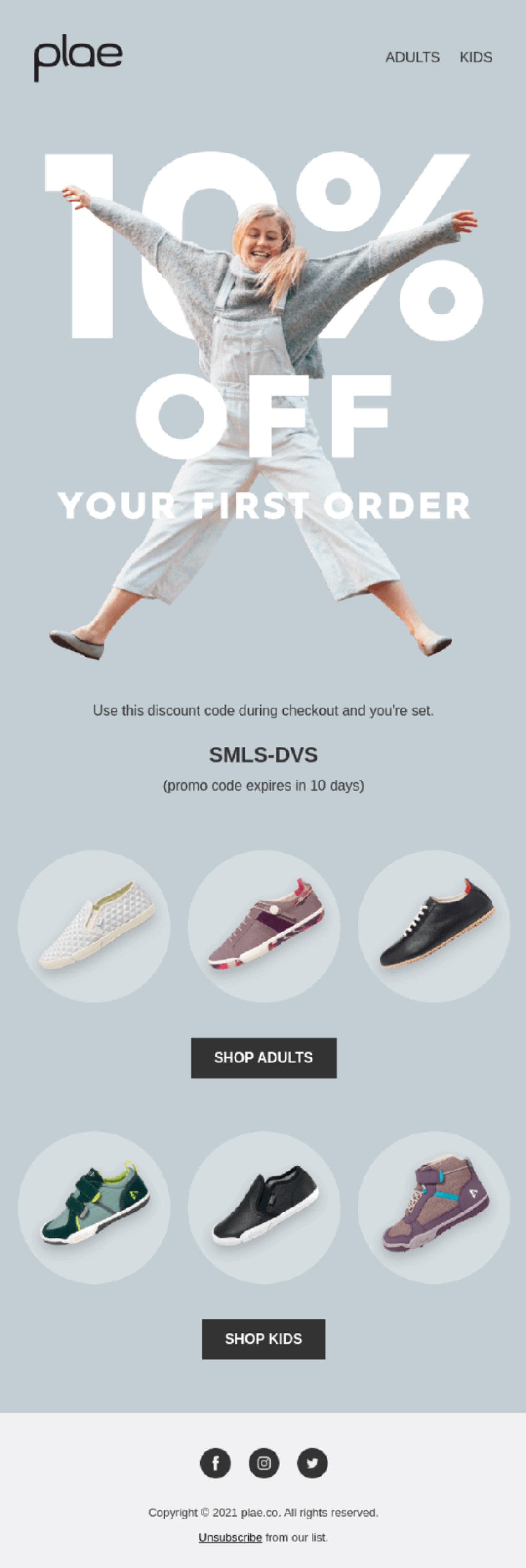 Black Friday electronics email screenshot